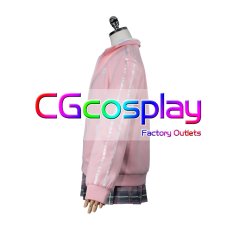 画像4: バーチャルYouTuber　Vtuber　ホロライブ　角巻わため　ジャージ制服　コスプレ衣装 (4)