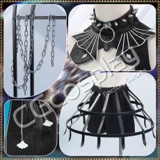 画像11: BanG Dream!（バンドリ！）　　Ave Mujica　八幡海鈴　アークナイツ大陸版　コラボ衣装　コスプレ衣装 (11)