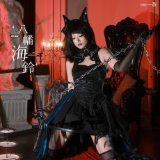 画像7: BanG Dream!（バンドリ！）　　Ave Mujica　八幡海鈴　アークナイツ大陸版　コラボ衣装　コスプレ衣装 (7)