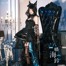 画像4: BanG Dream!（バンドリ！）　　Ave Mujica　八幡海鈴　アークナイツ大陸版　コラボ衣装　コスプレ衣装 (4)