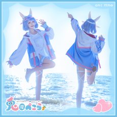 画像6: 「一部在庫」バーチャルYouTuber　Vtuber　兎田ぺこら　水着 　全セット　コスプレ衣装 (6)