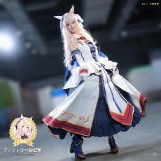 画像1: タイムセール25％off!!　ウマ娘プリティーダービー　ウマ娘　ヴィクトワールピサ　勝負服　コスプレ衣装 (1)