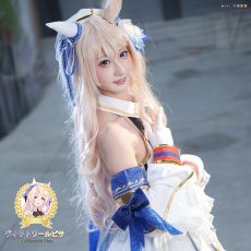 画像3: タイムセール25％off!!　ウマ娘プリティーダービー　ウマ娘　ヴィクトワールピサ　勝負服　コスプレ衣装 (3)