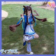 画像3: ウマ娘プリティーダービー　Umamusume: Pretty Derby　ウマ娘　ヴィブロス　勝負服　コスプレ衣装 (3)