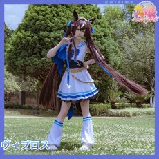 画像1: ウマ娘プリティーダービー　Umamusume: Pretty Derby　ウマ娘　ヴィブロス　勝負服　コスプレ衣装 (1)