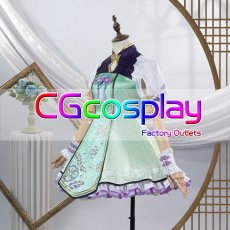 画像4: タイムセール25％off!!　BanG Dream!（バンドリ）　Pastel*Palettes　若宮 イヴ　チャイナドレス　コスプレ衣装 (4)