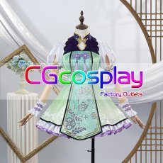 画像2: タイムセール25％off!!　BanG Dream!（バンドリ）　Pastel*Palettes　若宮 イヴ　チャイナドレス　コスプレ衣装 (2)
