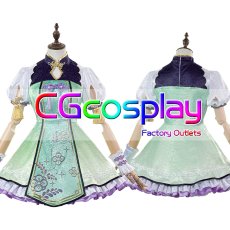 画像1: タイムセール25％off!!　BanG Dream!（バンドリ）　Pastel*Palettes　若宮 イヴ　チャイナドレス　コスプレ衣装 (1)