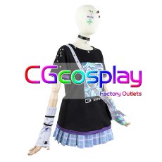 画像11: プロジェクトセカイ カラフルステージ！ 25時、ナイトコードで。　星4　この街一番の専門店で　宵崎奏　コスプレ衣装 (11)