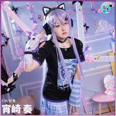 画像5: プロジェクトセカイ カラフルステージ！ 25時、ナイトコードで。　星4　この街一番の専門店で　宵崎奏　コスプレ衣装 (5)