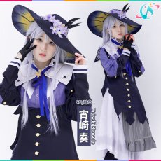 画像4: プロジェクトセカイ カラフルステージ!feat.初音ミク　レヴェル・アンキャニー　灯る、決意　宵崎奏　コスプレ衣装 (4)