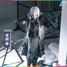 画像6: プロジェクトセカイ　プロセカ　レミニセンス・ゴシック　宵崎奏　コスプレ衣装 (6)