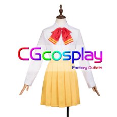 画像5: ハイスクール！奇面組　河川唯　宇留千絵　コスプレ衣装 (5)