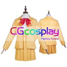 画像1: ハイスクール！奇面組　河川唯　宇留千絵　コスプレ衣装 (1)
