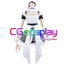 画像4: バーチャルYouTuber　VTuber　椎名唯華　メイド服　コスプレ衣装 (4)