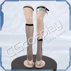 画像9: 「一部在庫」バーチャルYouTuber　Vtuber　ホロライブ　雪花ラミィ　サイバー衣装　コートVer.　コスプレ衣装 (9)