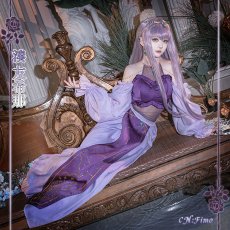 画像6: BanG　Dream!（バンドリ！）　Roselia　「Sei　stark」　ライブ衣装　湊友希那　コスプレ衣装 (6)