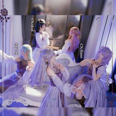 画像1: BanGDream!（バンドリ！）　Roselia　「Sei　stark」　ライブ衣装　宇田川あこ　コスプレ衣装 (1)