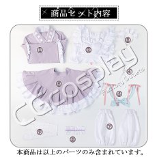 画像9: バーチャルYouTuber　Vtuber　和風メイド　結城さくな　コスプレ衣装 (9)