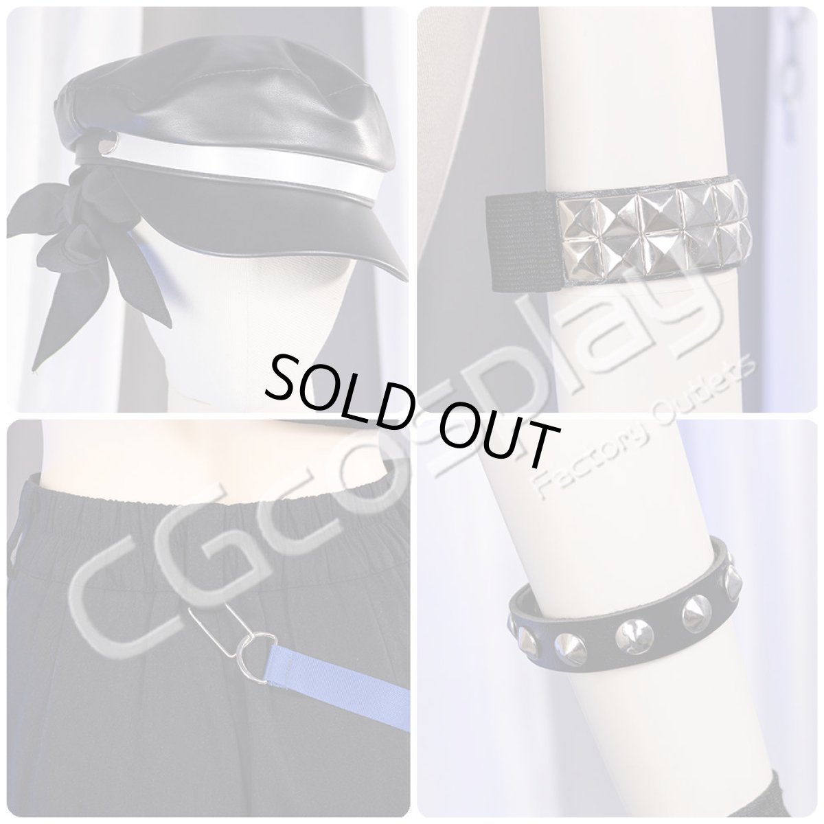 画像16: 「一部在庫」ブルーアーカイブ　黒見セリカ（アイドル）　コスプレ衣装　コスプレ靴　追加可 (16)