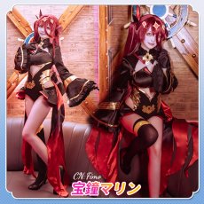 画像7: 「一部在庫」バーチャルYouTuber　Vtuber　ホロウイッチ　宝鐘マリン　コスプレ衣装 (7)