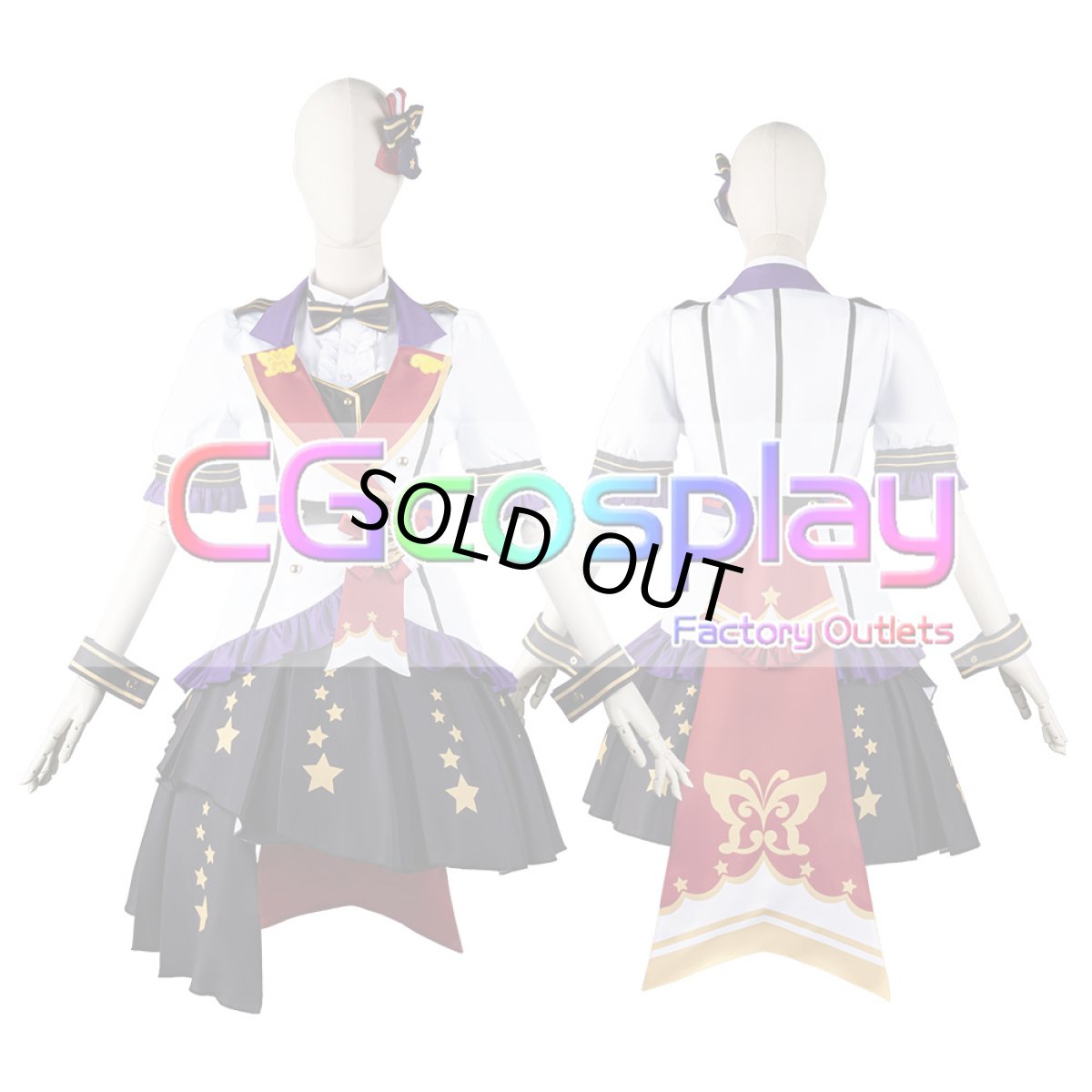 画像7: 「一部在庫」ミリオンライブ　4th衣装　ドリーム・プレリュード　伊吹翼　	篠宮可憐　佐竹美奈子　望月杏奈　天空橋朋花　七尾百合子　所恵美　百瀬莉緒　白石紬　コスプレ衣装 (7)