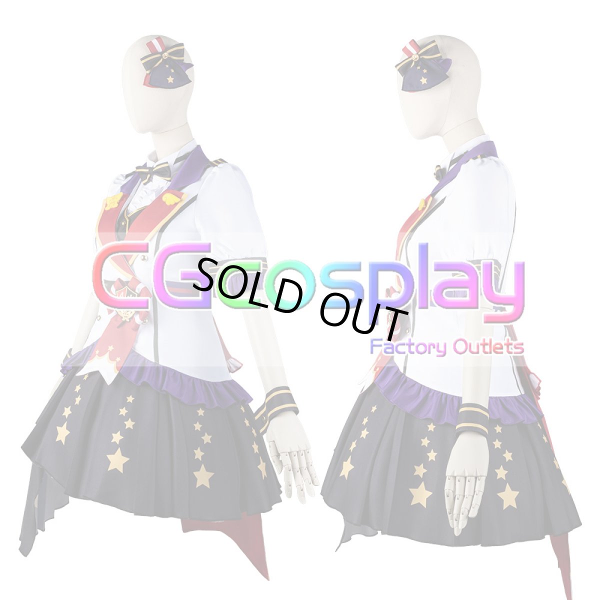 画像10: 「一部在庫」ミリオンライブ　4th衣装　ドリーム・プレリュード　伊吹翼　	篠宮可憐　佐竹美奈子　望月杏奈　天空橋朋花　七尾百合子　所恵美　百瀬莉緒　白石紬　コスプレ衣装 (10)