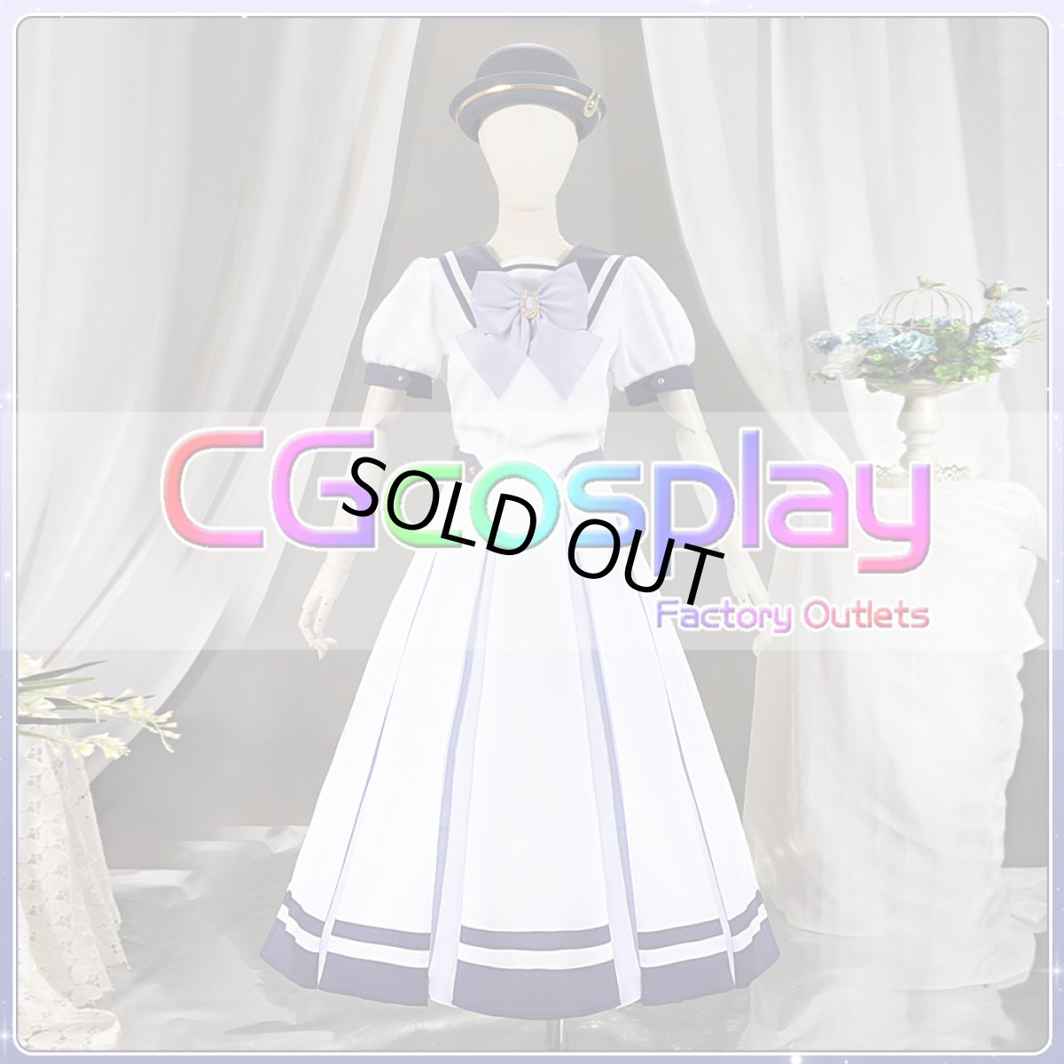 画像8: 「一部在庫」ウマ娘プリティーダービー　ウマ娘　競馬場　夏制服　冬制服　コラボ衣装　コスプレ衣装 (8)