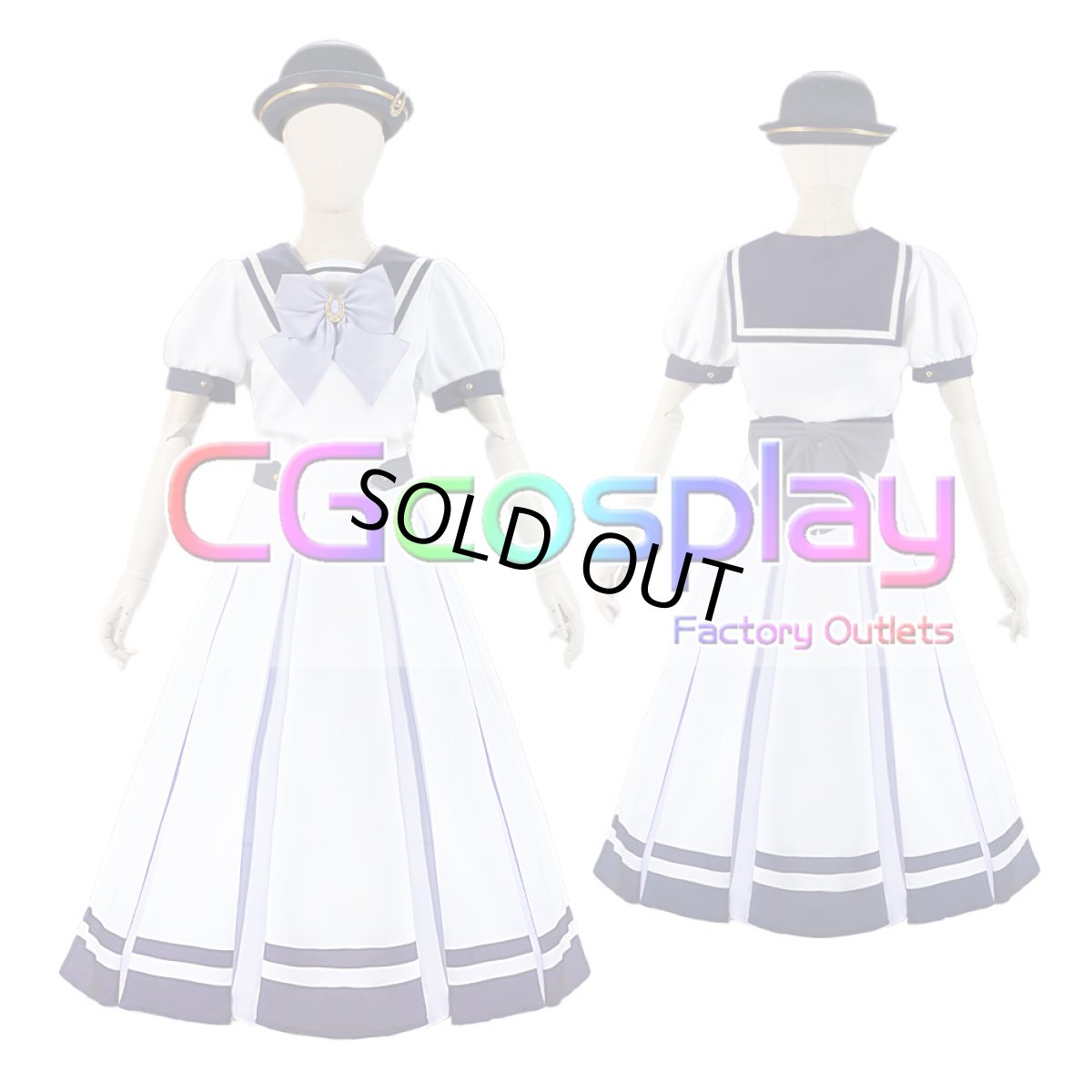 画像7: 「一部在庫」ウマ娘プリティーダービー　ウマ娘　競馬場　夏制服　冬制服　コラボ衣装　コスプレ衣装 (7)