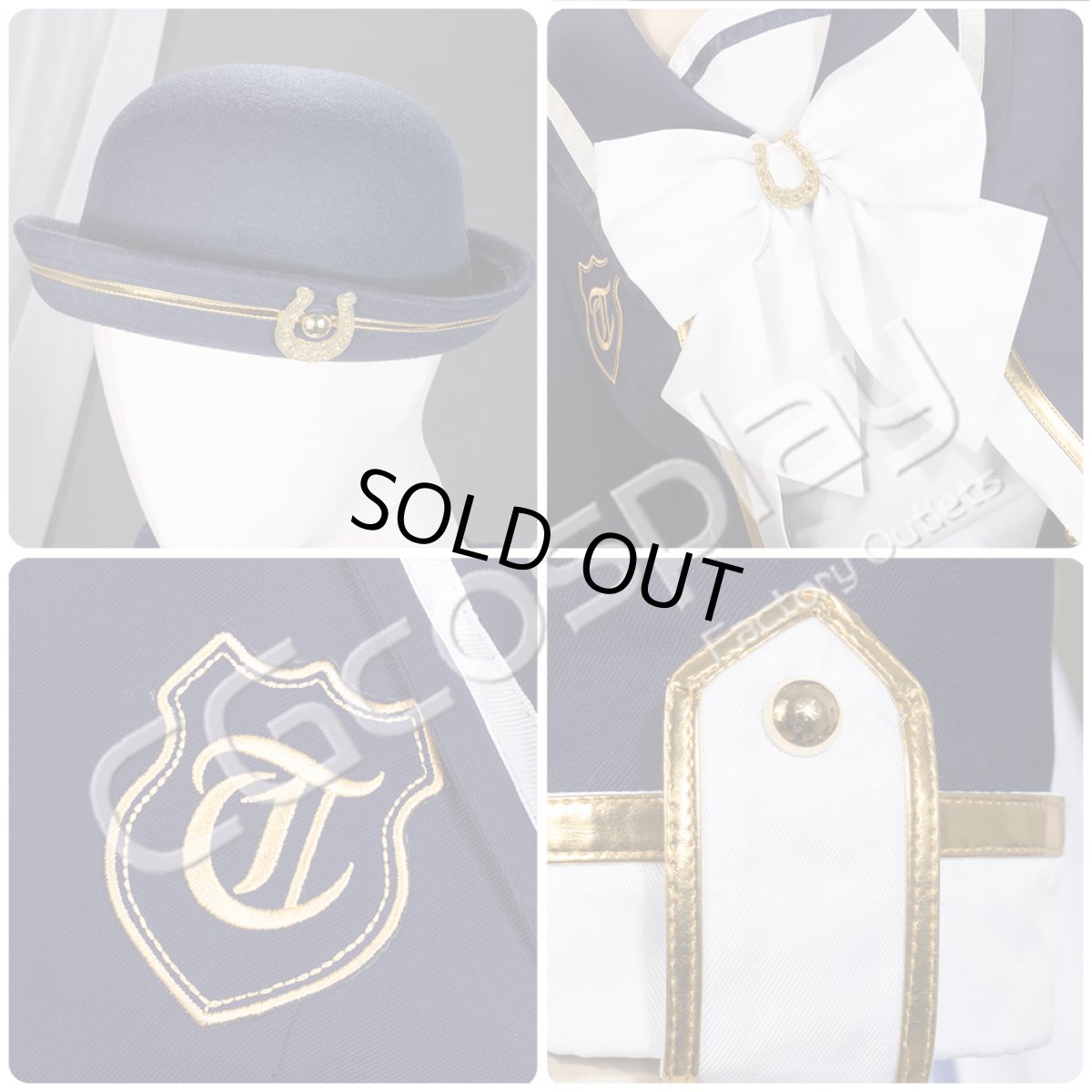 画像6: 「一部在庫」ウマ娘プリティーダービー　ウマ娘　競馬場　夏制服　冬制服　コラボ衣装　コスプレ衣装 (6)