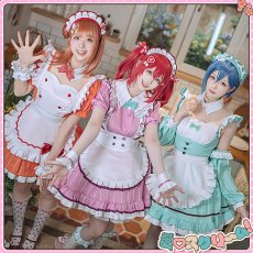 画像2: 「一部在庫」ラブライブ！　AiScReam　愛♡スクリ〜ム！　上原歩夢　黒澤ルビィ　若菜四季　コスプレ衣装 (2)