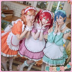 画像1: ラブライブ！　AiScReam　愛♡スクリ〜ム！　上原歩夢　黒澤ルビィ　若菜四季　コスプレ衣装 (1)