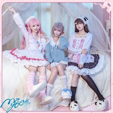 画像2: (50%OFF) BanG Dream!（バンドリ！）　It's MyGO!!!!!　PAJAMA PARTY ver.　高松燈　椎名立希　千早愛音　コスプレ衣装 (2)