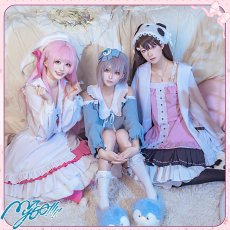 画像4: (50%OFF) BanG Dream!（バンドリ！）　It's MyGO!!!!!　PAJAMA PARTY ver.　高松燈　椎名立希　千早愛音　コスプレ衣装 (4)