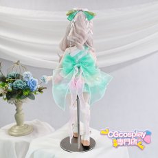 画像5: ドール衣装　洋服　ミントグリーン　チュール　フラワー　フェアリー　キュート　cos　コスプレ　BJD　1/4　球体関節人形　ドール用　アニメ　漫画　キャラクター　アニメキャラ (5)