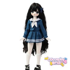 画像6: ドール衣装　セーラー服　制服　スカート　JK　cos　コスプレ　BJD　1/4　球体関節人形　ドール用　アニメ　漫画　キャラクター　アニメキャラ (6)