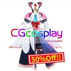 画像1: 50％off　在庫品（翌日発送）　（女性用Sサイズ）　ブルーアーカイブ　才羽モモイ　モモイ　コスプレ衣装 (1)