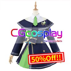 画像1: 50％off　在庫品（翌日発送）　（女性用Sサイズ）　プロジェクトセカイ　プロセカ　夜もすがら君想ふ  Leoneed x 鏡音リン　星乃一歌 　天馬咲希　日野森志歩　望月穂波　コスプレ衣装 (1)
