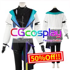 画像1: 50％off　在庫品（翌日発送）　（男性用Sサイズ）　プロジェクトセカイ カラフルステージ！ feat. 初音ミク　漏れ聞こえる言葉　神代類　コスプレ衣装 (1)