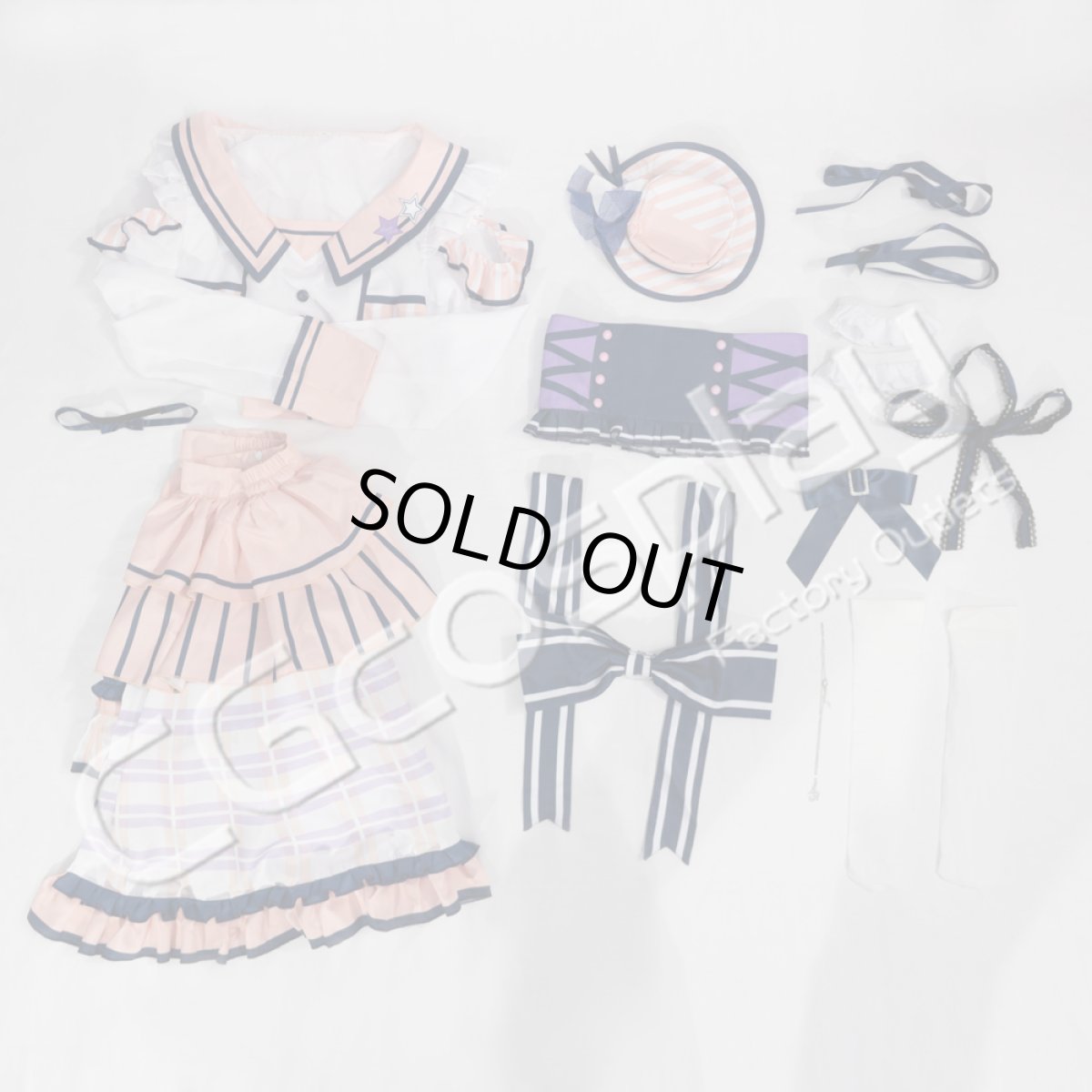 画像2: 特価品　在庫処分　在庫品（翌日発送）　（女性用Ｍサイズ）　Poppin'Party　staring　市ヶ谷 有咲　コスプレ衣装 (2)