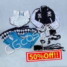 画像1: 50％off　在庫品（翌日発送）　（女性用Mサイズ）　バーチャルYouTuber　VTuber　戌神ころね　アリス衣装　コスプレ衣装 (1)