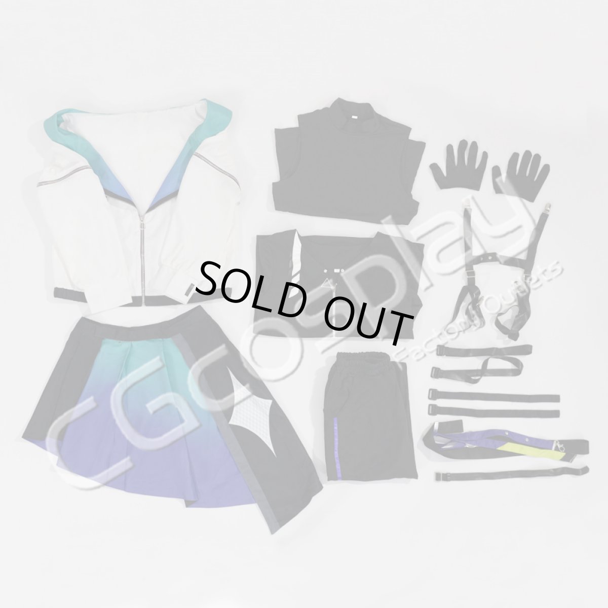 画像2: 特価品　在庫処分　在庫品（翌日発送）　（女性用Ｍサイズ）　プロジェクトセカイ カラフルステージ！ feat. 初音ミク　漏れ聞こえる言葉　神代類　コスプレ衣装 (2)