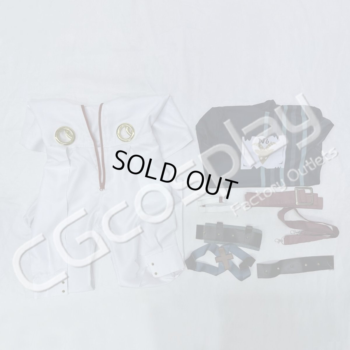 画像2: 特価品　在庫処分　在庫品（翌日発送）　（女性用Mサイズ）　プロジェクトセカイ カラフルステージ！ feat. 初音ミク　作戦会議とチーズケーキ　Hound Kid　東雲彰人　コスプレ衣装 (2)