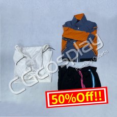 画像1: 50％off　在庫品（翌日発送）　（女性用Mサイズ）　プロジェクトセカイ カラフルステージ！ feat. 初音ミク　東雲彰人　グリード・ストリート　コスプレ衣装 (1)