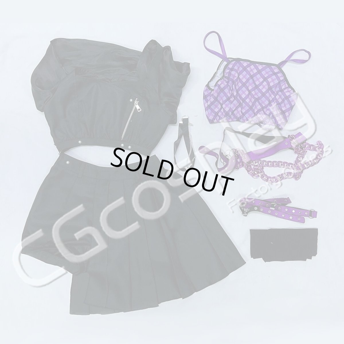 画像2: 特価品　在庫処分　在庫品（翌日発送）　（女性用Mサイズ）　ラブライブ！蓮ノ空女学院スクールアイドルクラブ　DOLLCHESTRA　Tragic Drops　夕霧綴理　コスプレ衣装 (2)