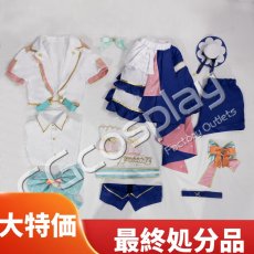 画像1: 特価品 在庫処分 在庫品(翌日発送) (女性用Mサイズ) バーチャルYouTuber Vtuber ホロライブ 桃鈴ねね  ブライト衣装 ズボンver. コスプレ衣装 (1)