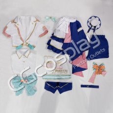 画像2: 特価品 在庫処分 在庫品(翌日発送) (女性用Mサイズ) バーチャルYouTuber Vtuber ホロライブ 桃鈴ねね  ブライト衣装 ズボンver. コスプレ衣装 (2)