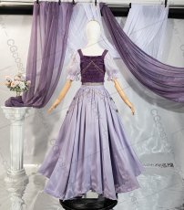 画像14: BanG Dream!（バンドリ！）　Roselia　「Sei stark」　ライブ衣装　湊友希那　氷川紗夜　今井リサ　宇田川あこ　白金燐子　コスプレ衣装（サンプル衣装製作完了） (14)