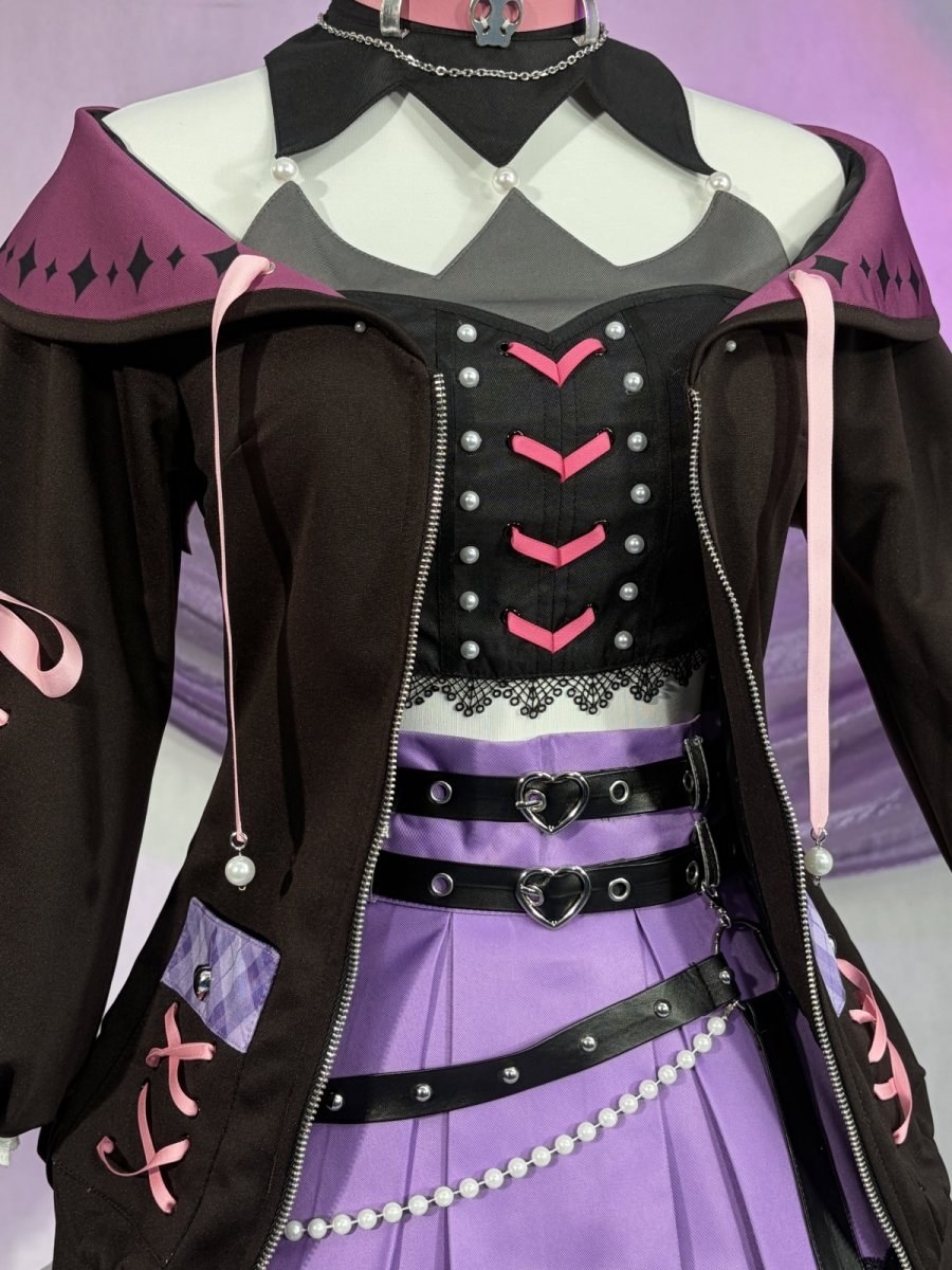 画像7: BanG Dream!　It's MyGO!!!!!　はりきりのクロ！　千早愛音　コスプレ衣装（開発決定） (7)