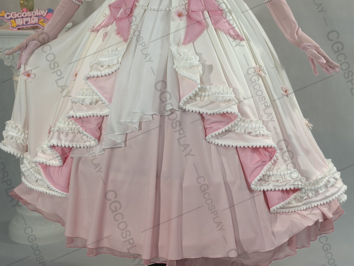 画像2: BanG　Dream!（バンドリ！）　Pastel＊Palettes　幸せフォトウェディング　丸山彩　コスプレ衣装（サンプル衣装製作完了） (2)